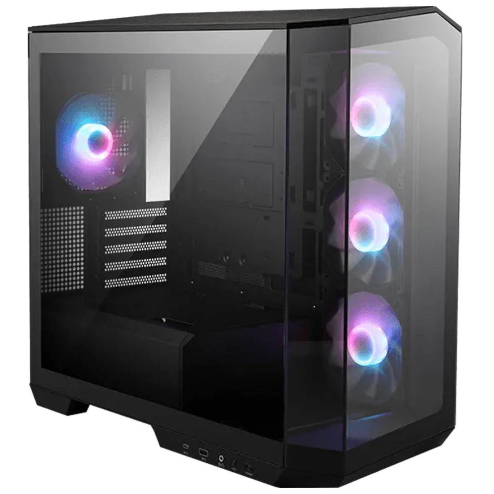 Product_202603271315201510324473.PNG CHASIS MICRO-TOWER MSI MAG PANO M100R PZ NEGRO - Imagen 1