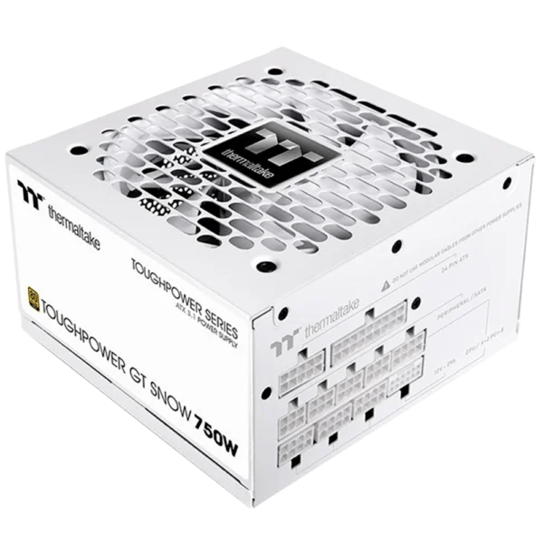 FUENTE DE PODER THERMALTAKE TOUGHPOWER GT 750W 80 PLUS GOLD MODULAR BLANCA