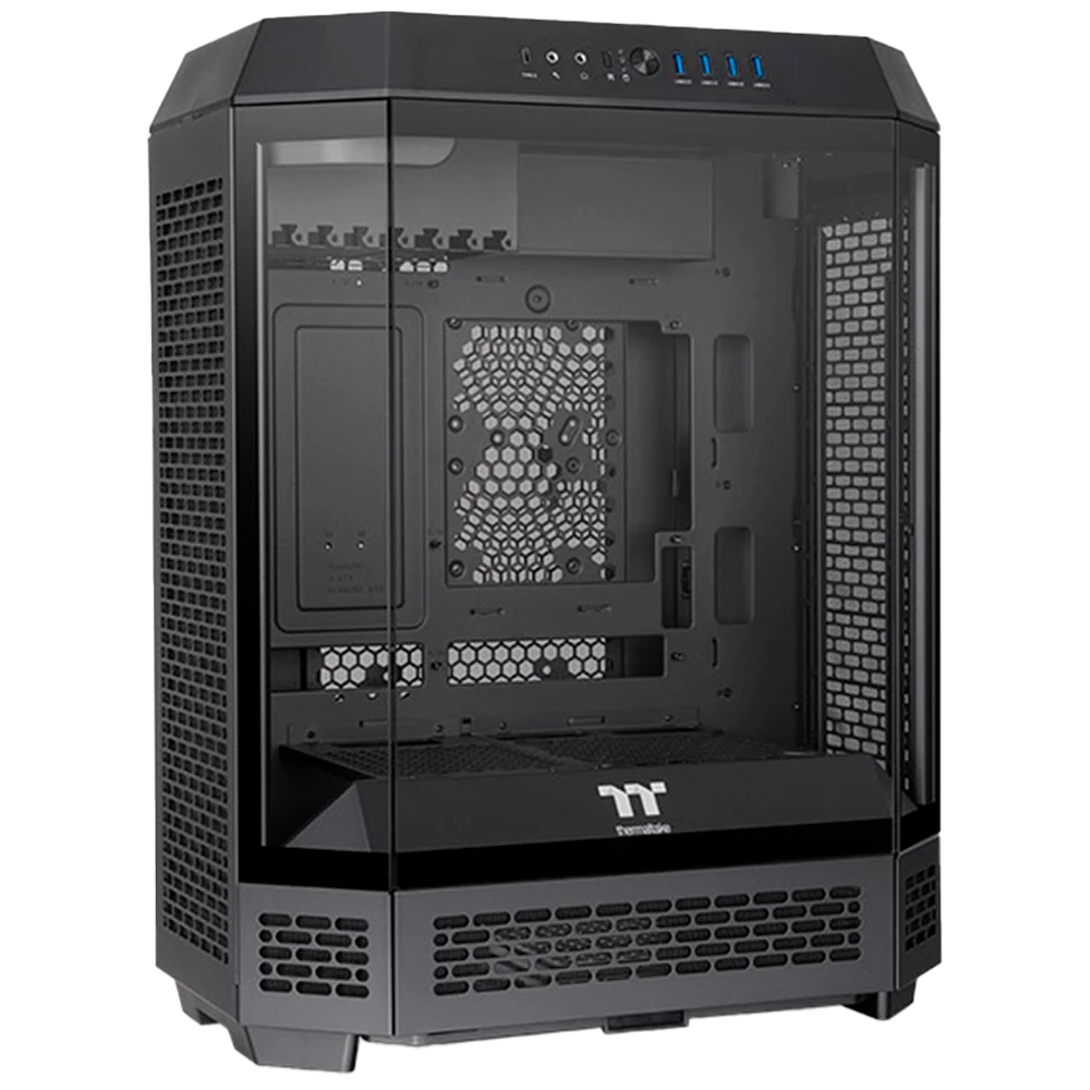 Product_2026061012305275781884.png CHASIS MID-TOWER THERMALTAKE TOWER 600 NEGRO - Imagen 1