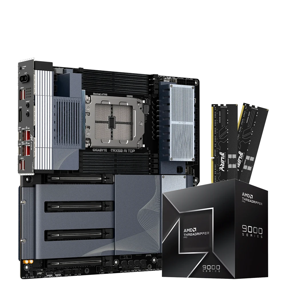 Product_202606301416371774215935.COMBO-7-v3 COMBO WORKSTATION AMD THREADRIPPER PRO 9965WX GIGABYTE TRX50 AI 64GB DDR5 SERVIDOR - Imagen 1