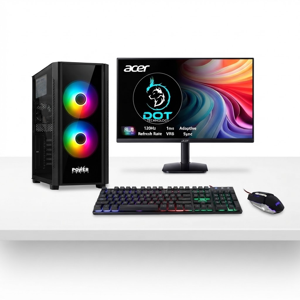 ad2e9c17-7d96-482f-b883-69f140b56714 COMPUTADOR DE MESA DOT RYZEN 5 5600G + 16GB + SSD 512 *OBSEQUIO TECLADO Y MOUSE* - Imagen 1