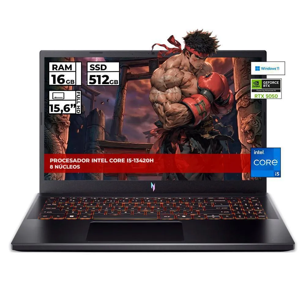 portatil-acer-nitro-v15-anv15-52-57bb-intel-core-i5-13420h-16gb-ram-512gb-ssd-rtx-5050-156-fhd-ips-165hz (4) PORTATIL ACER NITRO V15 (ANV15-52-57BB) OPEN BOX - Imagen 1