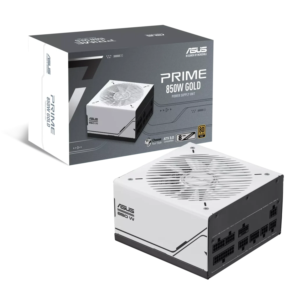 850-asus-1024x1024 FUENTE DE PODER ASUS PRIME 850W 80 PLUS GOLD (FULL MODULAR) - Imagen 1
