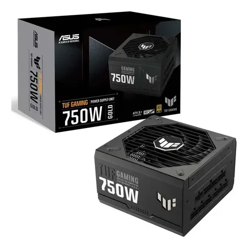 FUENTE DE PODER ASUS TUF GAMING 750W 80 PLUS GOLD (FULL MODULAR)