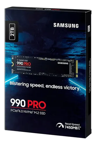 UNIDAD SÓLIDA M.2 M.2 SAMSUNG 2TB 990 PRO