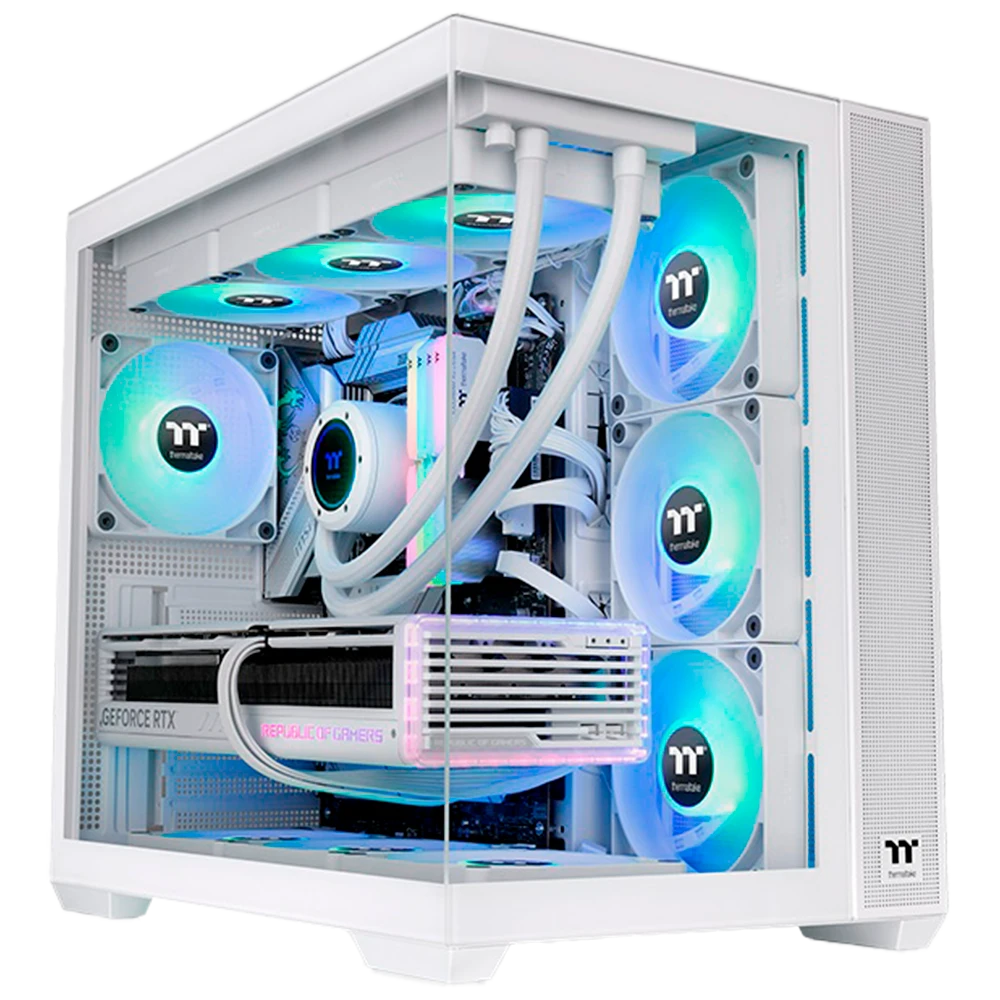 Product_20241207161155909150931.Blanco-5 CHASIS MID-TOWER THERMALTAKE VIEW 380 TG BLANCO - Imagen 1
